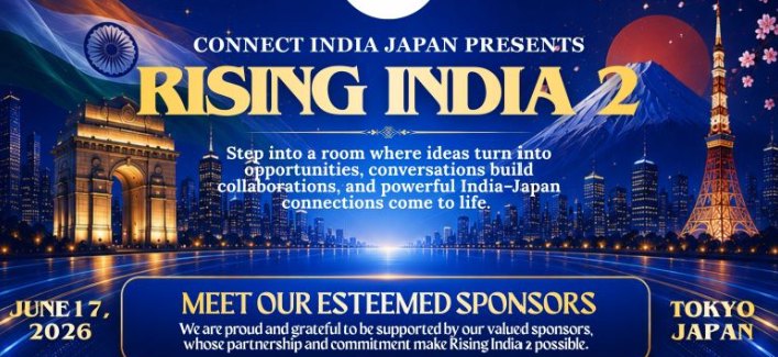 Rising India 2, presented by Connect India Japan, Tokyo, June 17, 2026