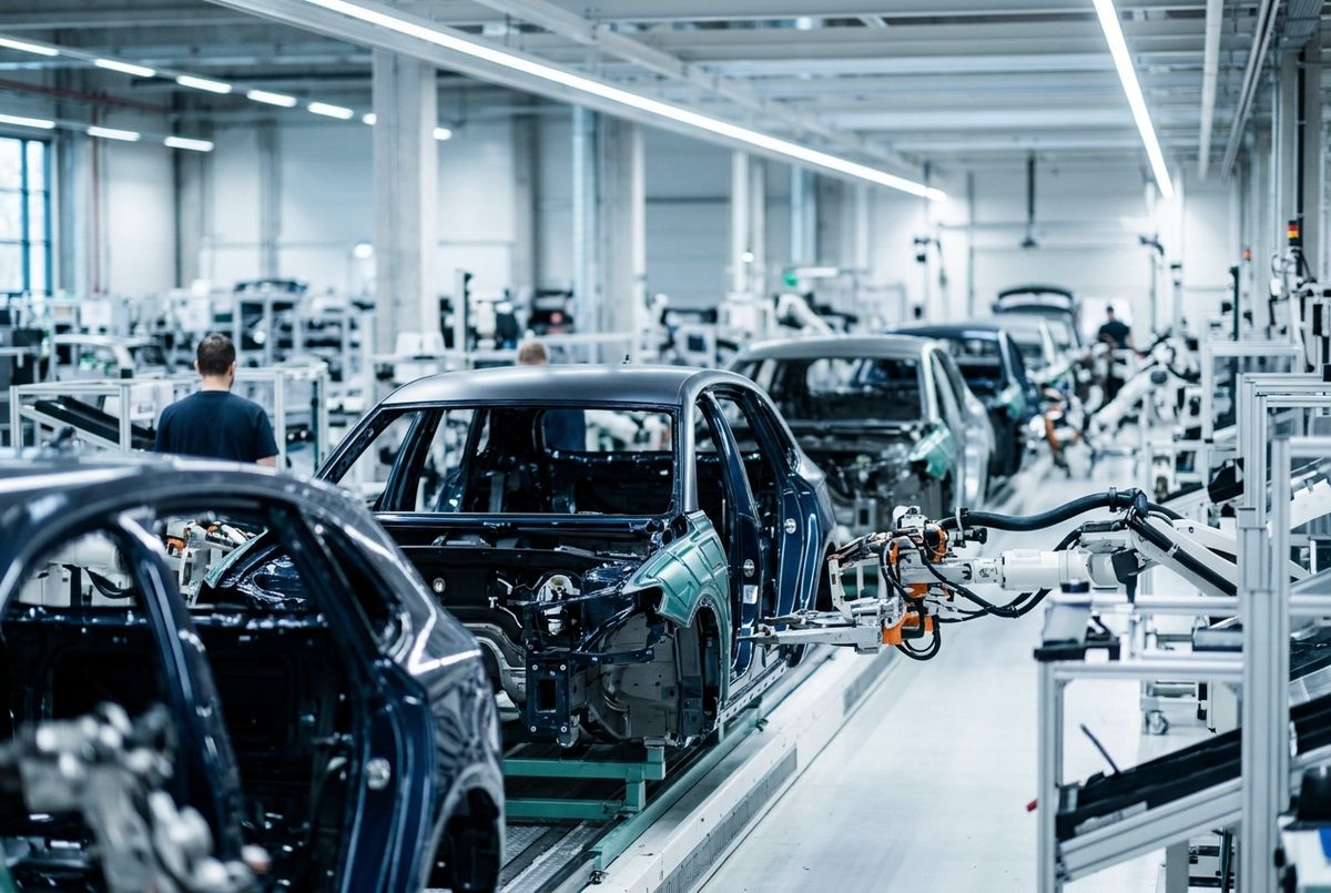 EV production line