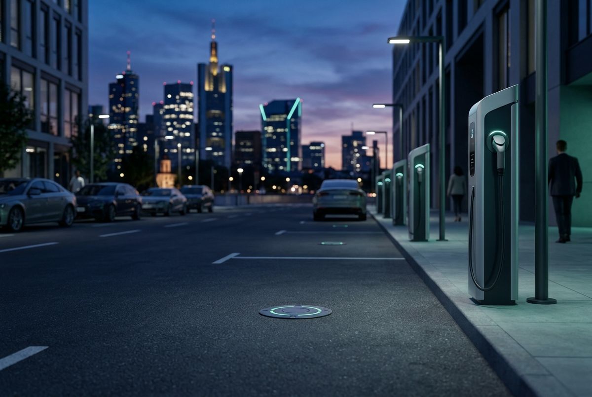 Smart parking city street